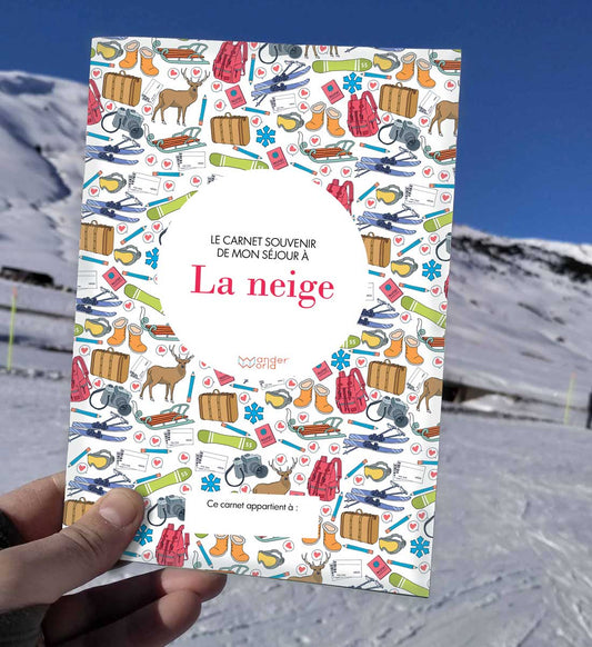Carnet de voyage aux sports d'hiver