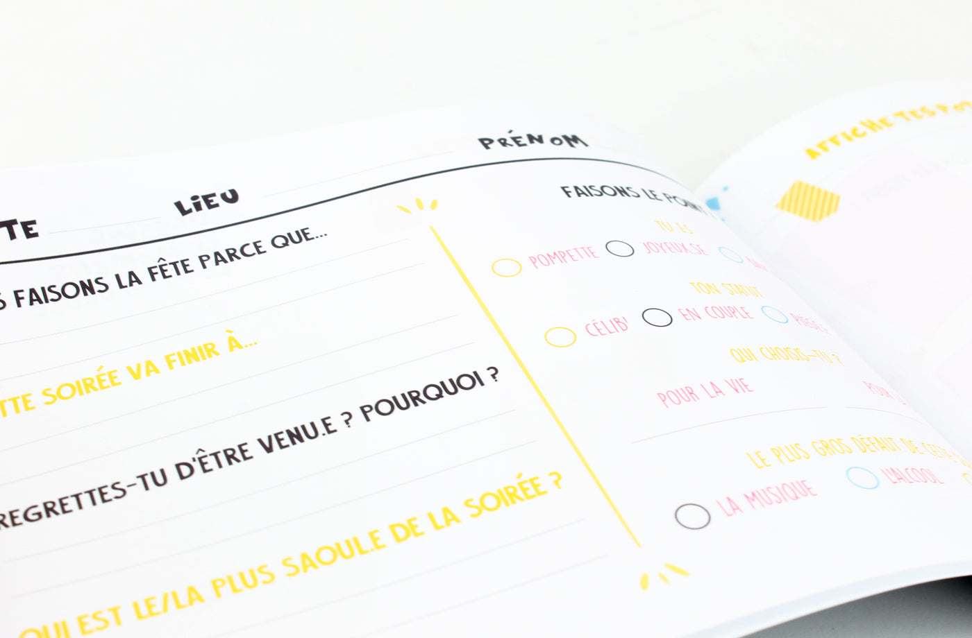 Livre d'Or des soirées