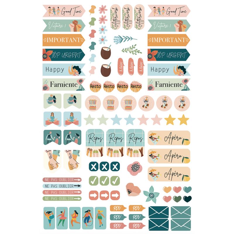 Desk Planner (DIY) - 52 semaines pour s'aimer