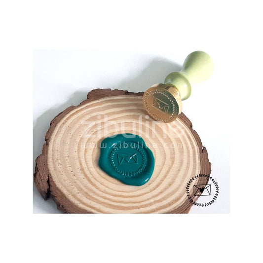 Sceau 25 mm - Enveloppe coeur