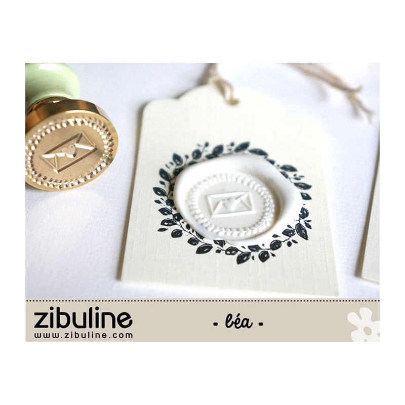 Sceau 25 mm - Enveloppe coeur