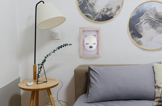 Mini trophée Ours en papier 3D