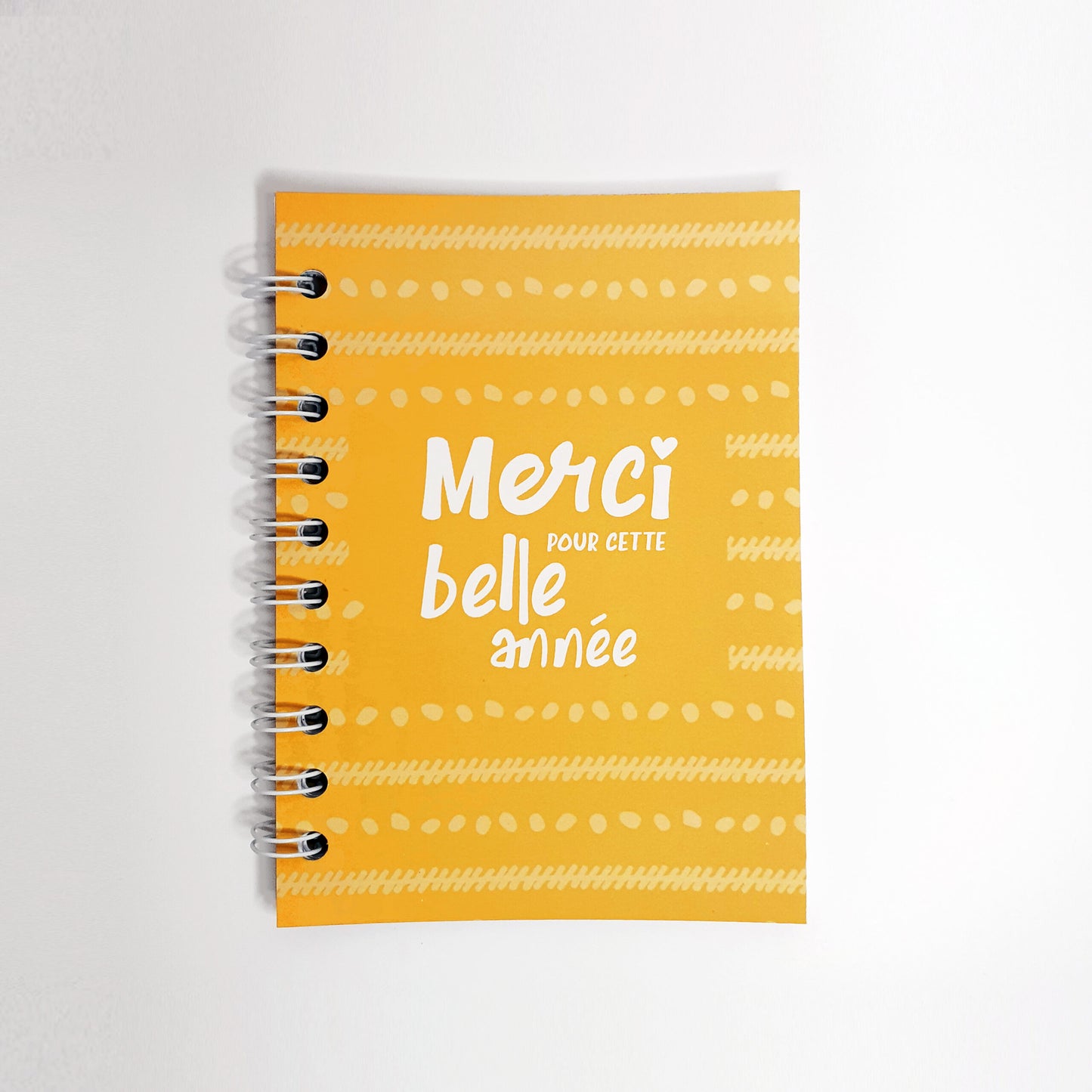 Carnet de notes - "Merci pour cette année"