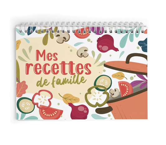 Kit Carnet de Recettes de famille