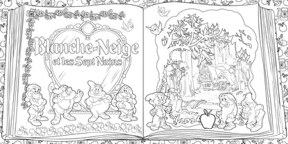 Cahier de coloriage - Il était une fois Disney II