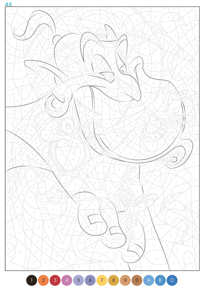 Grand bloc coloriage - Trompe l'Oeil Disney