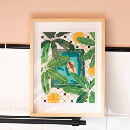 Kit peinture au numéro -  Daydreaming par Nora Dong