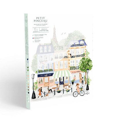Kit peinture au numéro -  Paris par Sabrina Fenn