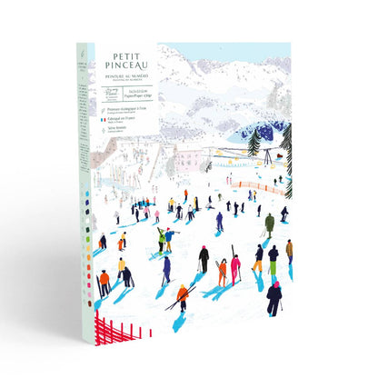 Kit peinture au numéro -  Among montains par Katie Smith