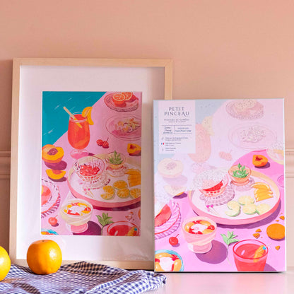 Kit peinture au numéro -  Summer dreams par Sunlee