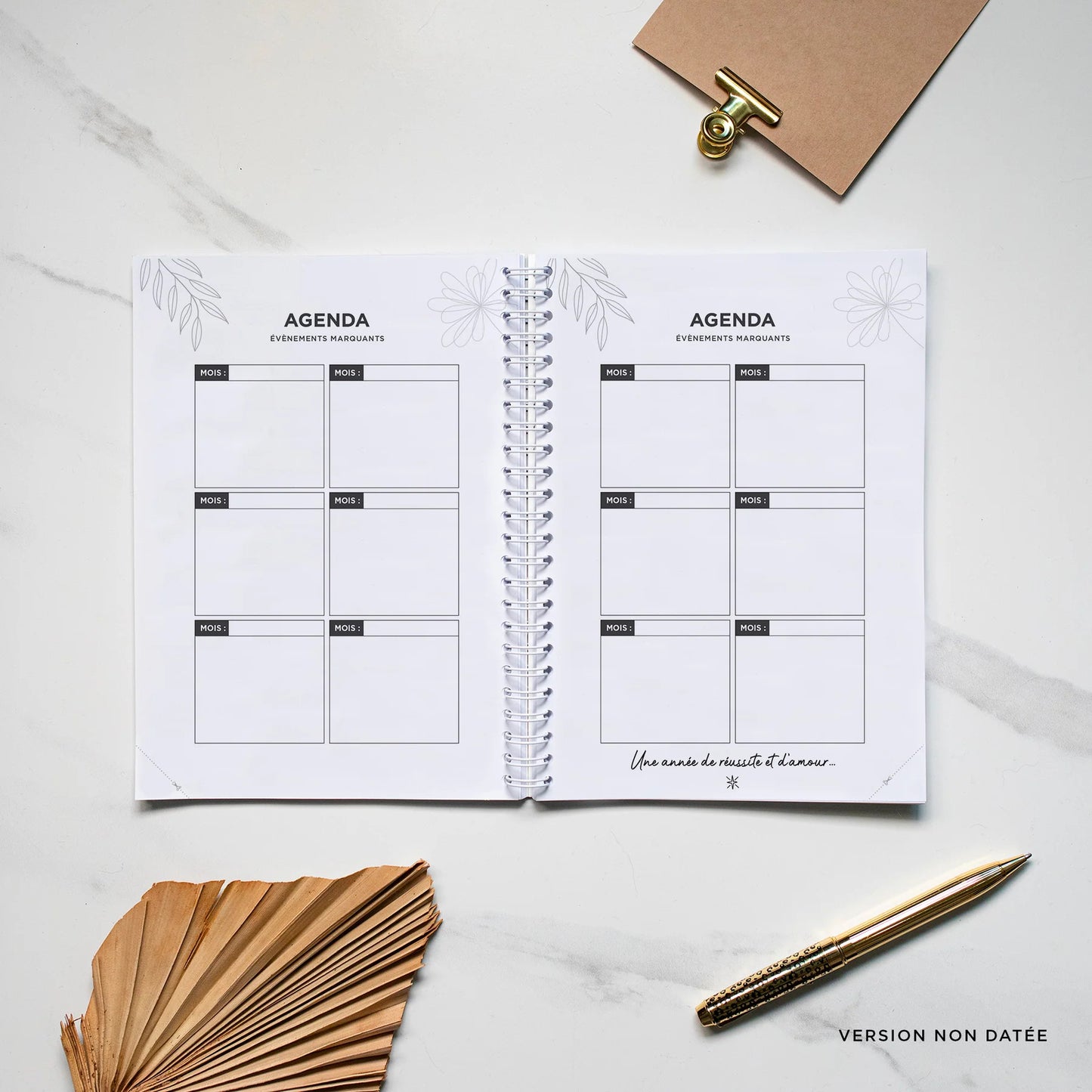 Family Planner non datée - melancholic