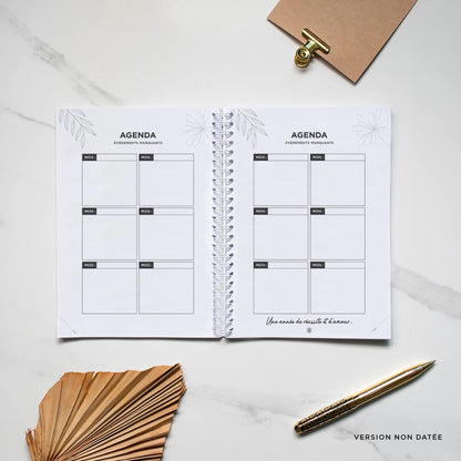 Family Planner non datée - melancholic