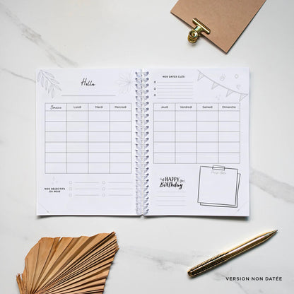 Family Planner non datée - melancholic