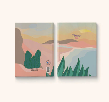 Planner 2024 modèle terracotta