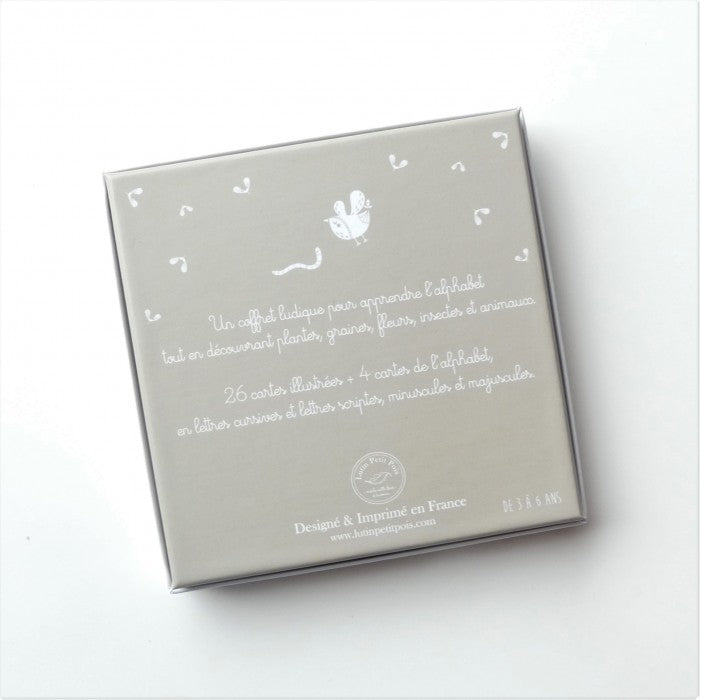Coffret Cartes Alphabet "Mon Abécédaire de la Nature Illustré"