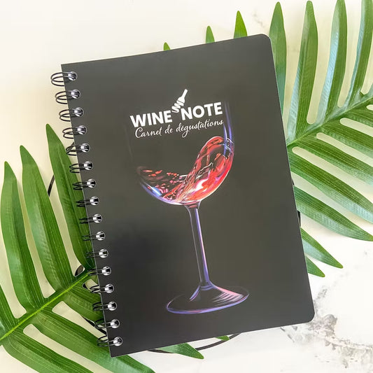 Wine tasting notebook model Glass Wine 
