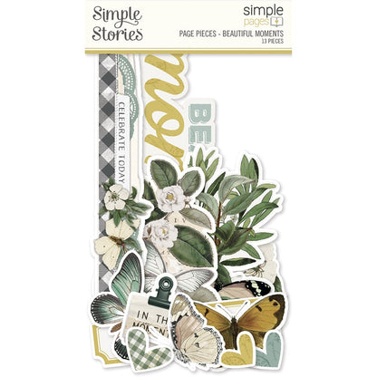 Set of die cuts "Beautiful Moment"