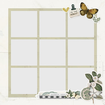 Set of die cuts "Beautiful Moment"