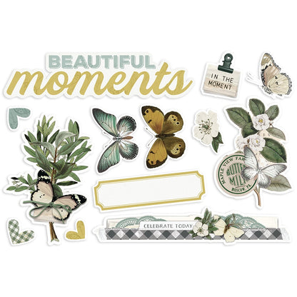 Set of die cuts "Beautiful Moment"