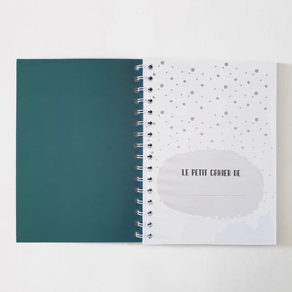 "My funny words" notebook for children's memories - Whale