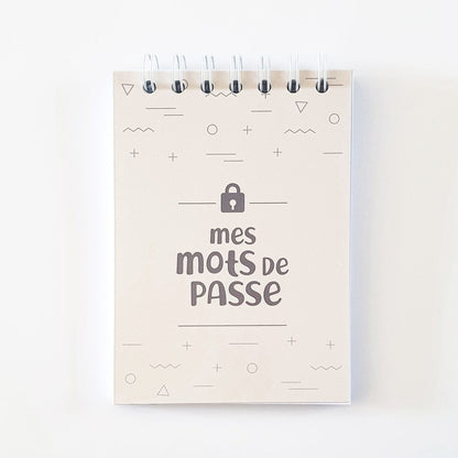 Carnet pour mot de passe - ATELIER HELLO MOON – Paper and Memories