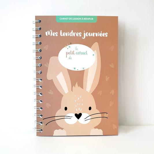 Connection notebook "My tender days" - Rabbit