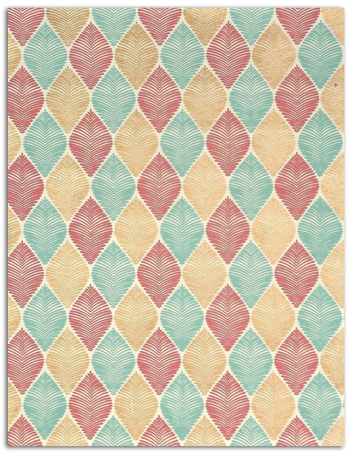Collection de papier recyclé "l'or de bombay" - Pastel