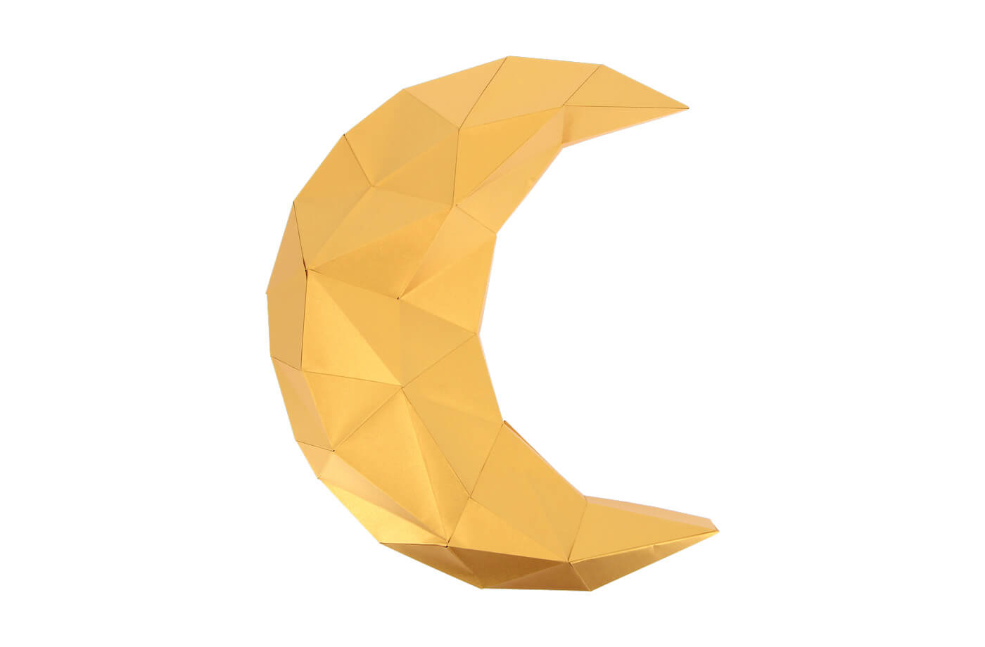 Lune en papier 3D