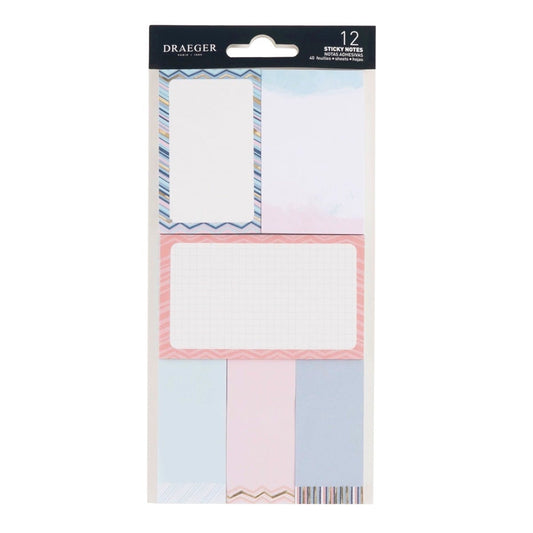 Sticky notes lot de 12 - Pastel