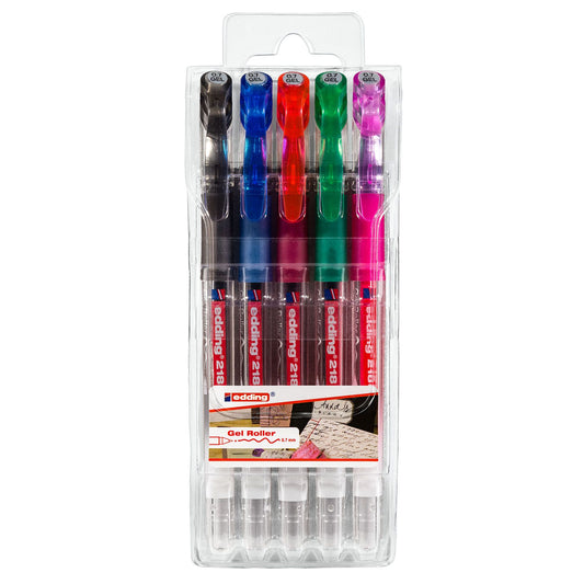 Roller à encre gel 0.7mm Assortiment Edding 2185