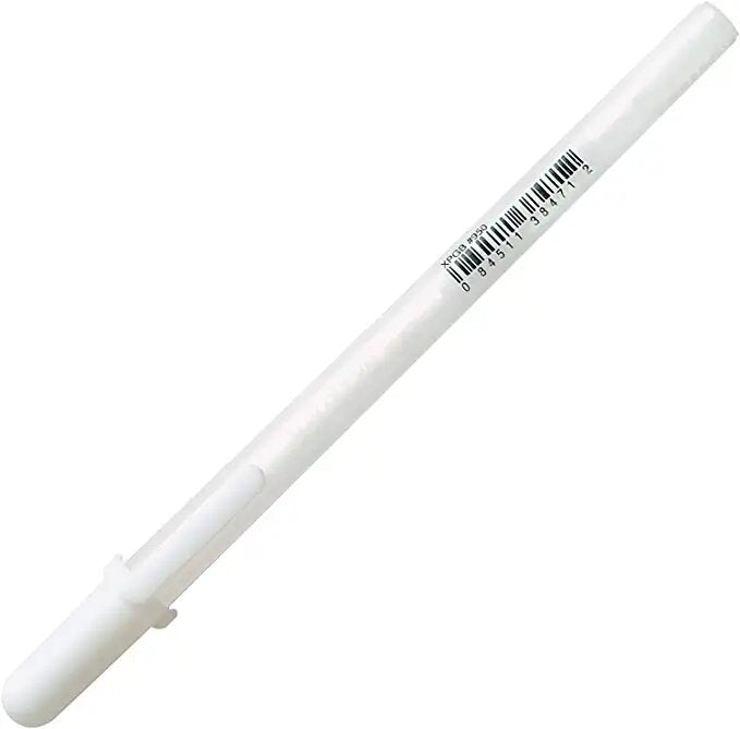 Gelly roll gel pen Glaze White