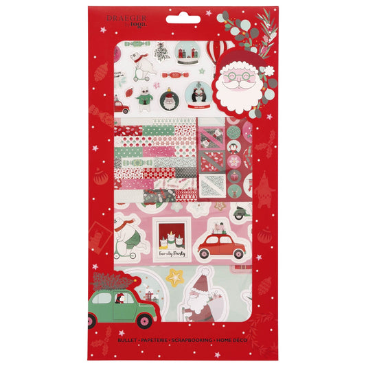 Set of stickers and die-cuts “On the road to Christmas” 