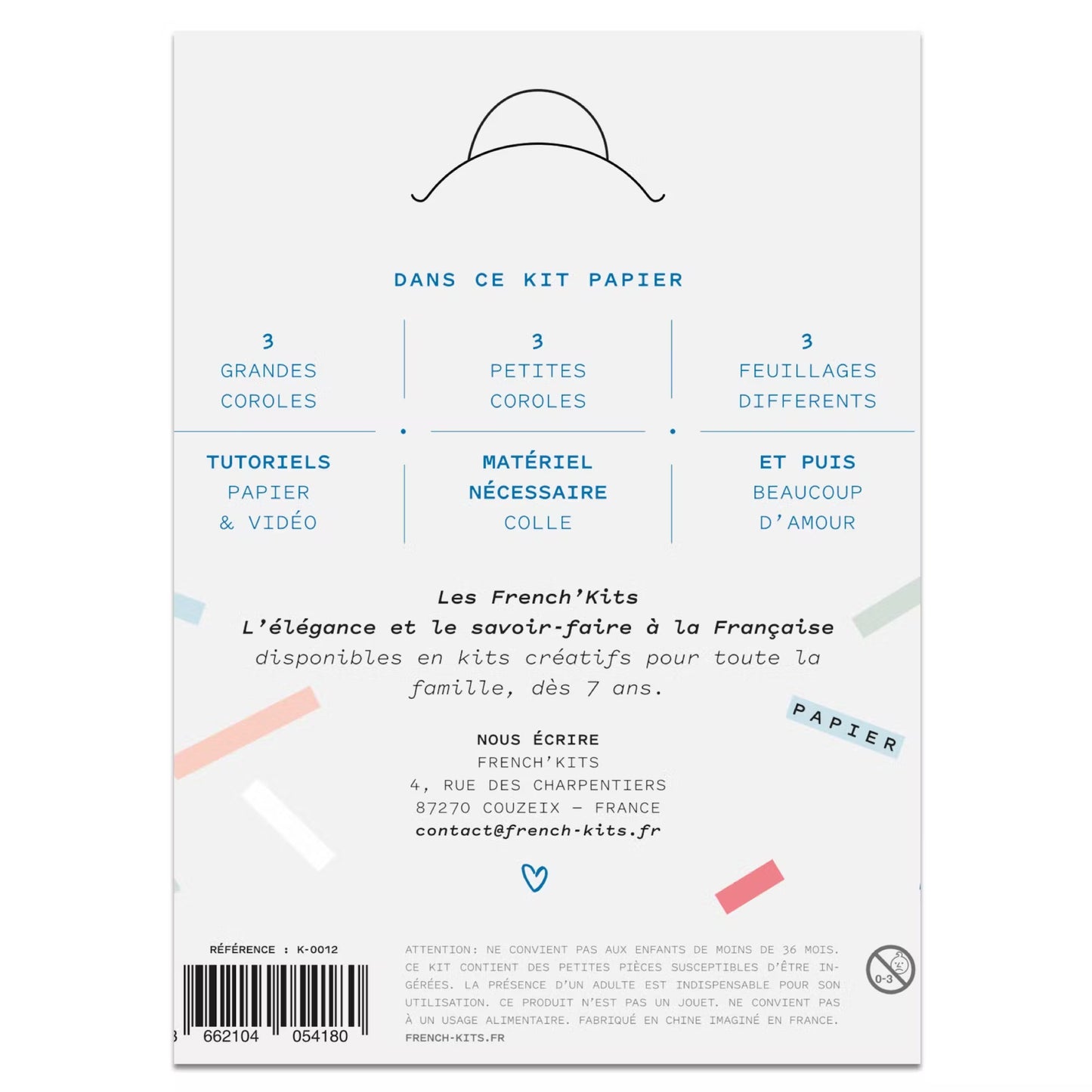 Kit pour créer 3 vide-poches fleurs