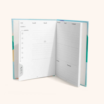 Mon Planner sans date modèle jungle
