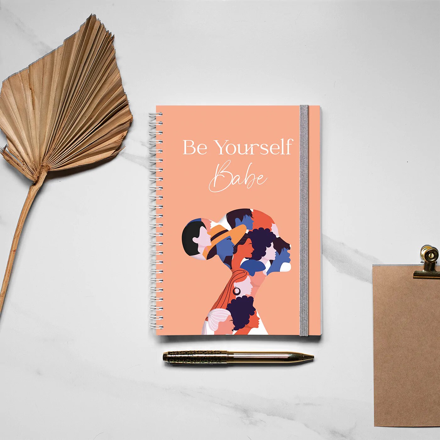 Carnet A5 ligné - Be Yourself