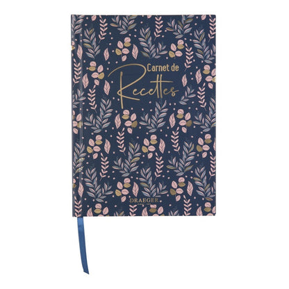 Carnet de Recettes modèle marine fleuri