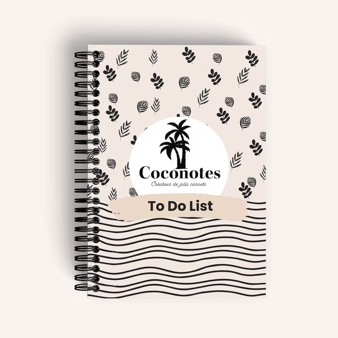 Carnet To Do List modèle Plume