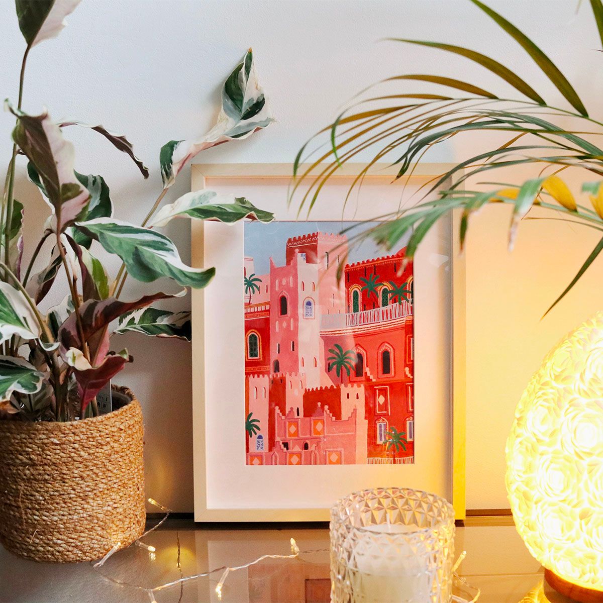 Paint by number kit - Morocco by Mona Mai 