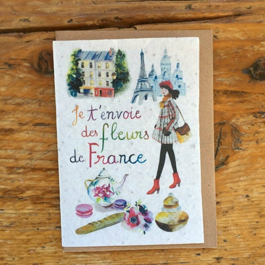 Card to plant - France 