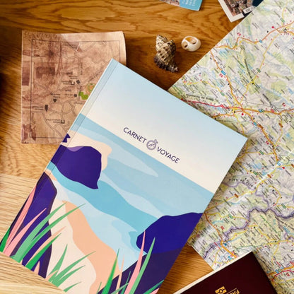 Carnet de Voyage modèle azur