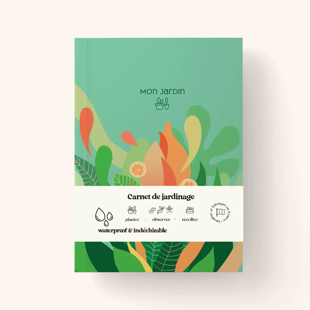 Carnet de Jardinage modèle menthe