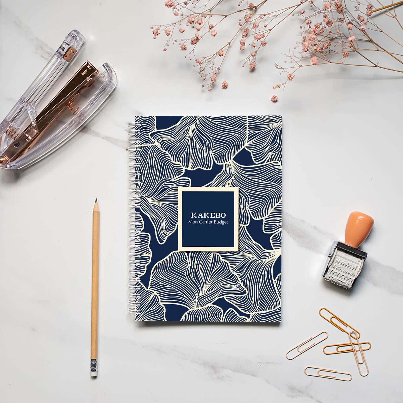 Cahier budget Kakebo modèle Navy - WOMEN WARRIORS – Paper and Memories
