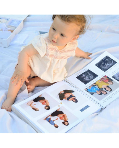 Album photo bébé - Taupe