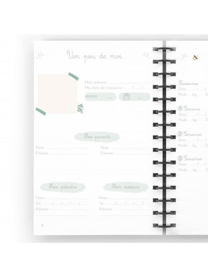 My first weeks notebook - spiral-bound 