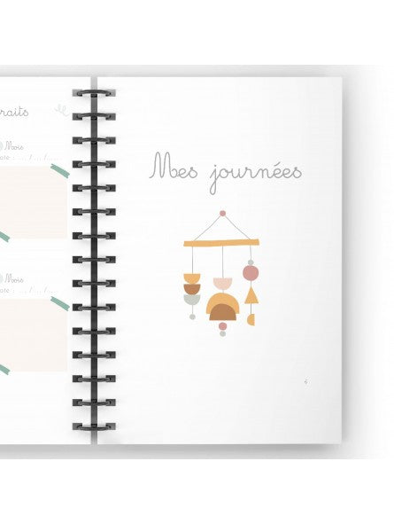 My first weeks notebook - spiral-bound 