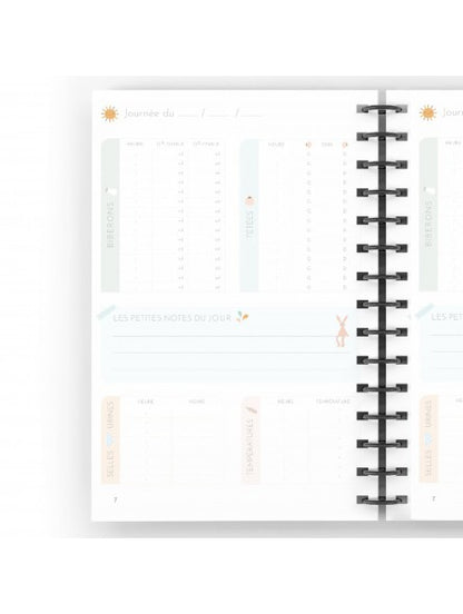 My first weeks notebook - spiral-bound 