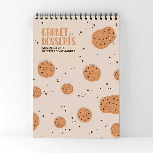 Sweet recipe notebook to complete