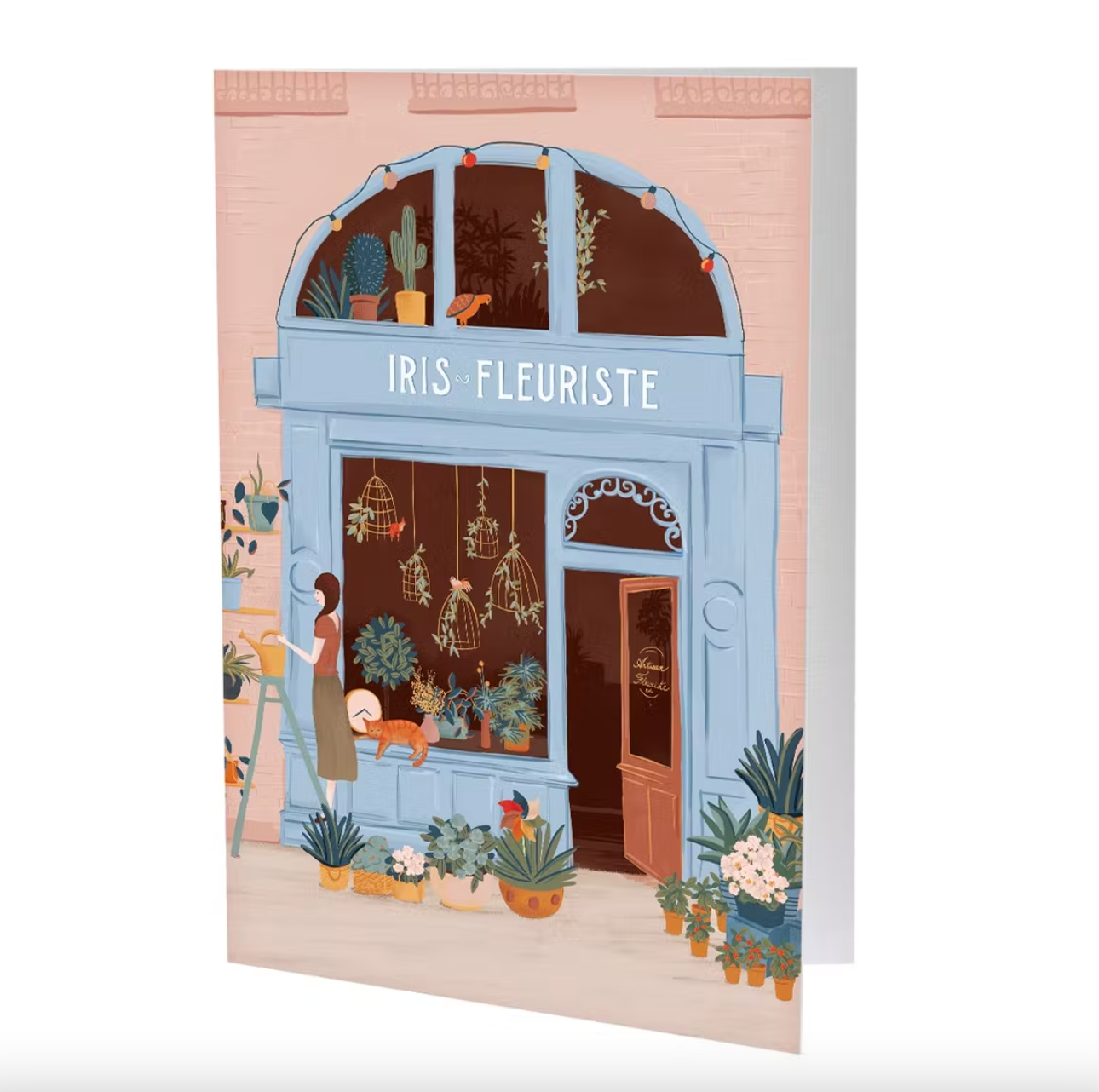 Carte double - le Fleuriste