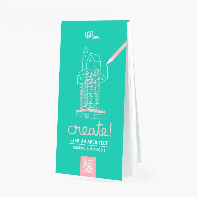 Drawing notebook “Create like an archi”