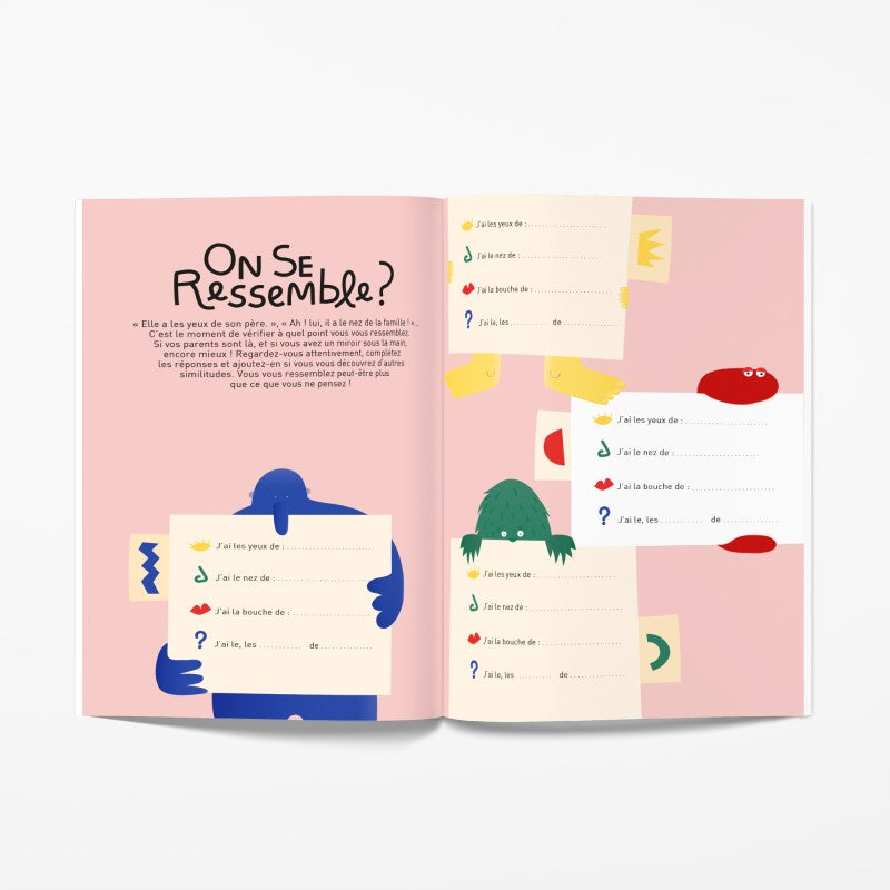 Book to fill out - Between brothers and sisters